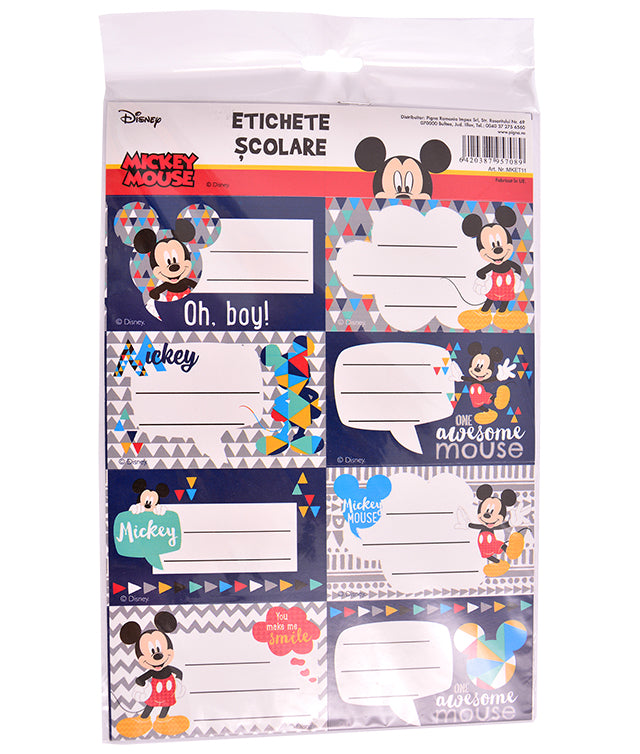 ETICHETE SCOLARE 40/SET MICKEY PIGNA ETICHETE SCOLARE 40/SET MICKEY PIGNA